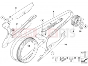 BMW Motorrad BMW 2014 F-Models K7x F 800 GT (0B03, 0B13) Belt Drive