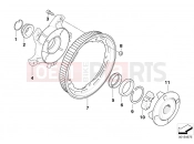 BMW Motorrad BMW 2014 F-Models K7x F 800 GT (0B03, 0B13) Differential-drive/output