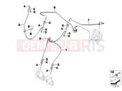 BMW Motorrad BMW 2014 F-Models K7x F 800 GT (0B03, 0B13) Brake line for ABS, front