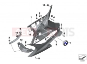 BMW Motorrad BMW 2014 F-Models K7x F 800 GT (0B03, 0B13) Lower fairing panel