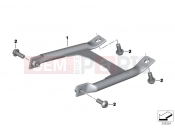 BMW Motorrad BMW 2014 F-Models K7x F 800 GT (0B03, 0B13) Crash bar reinforcement