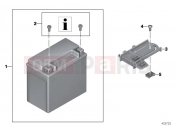 BMW Motorrad BMW 2014 F-Models K7x F 800 GT (0B03, 0B13) Battery AGM