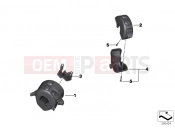 BMW Motorrad BMW 2014 F-Models K7x F 800 GT (0B03, 0B13) Combination switch at handlebar