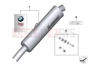 BMW Motorrad BMW 2014 F-Models K7x F 800 GT (0B03, 0B13) Sport muffler
