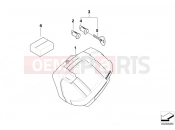 BMW Motorrad BMW 2014 F-Models K7x F 800 GT (0B03, 0B13) Sports case