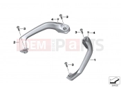 BMW Motorrad BMW 2014 C-Models C evolution (0C03) Grab handles