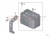 BMW Motorrad BMW 2014 C-Models C evolution (0C03) Battery with bracket