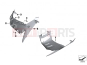 BMW Motorrad BMW 2014 C-Models C 600 Sport (0131, 0132) Fairing side panel, front