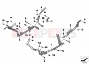 BMW Motorrad BMW 2014 C-Models C 600 Sport (0131, 0132) Bracket for running board