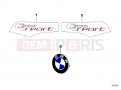 BMW Motorrad BMW 2014 C-Models C 600 Sport (0131, 0132) Stick-on label