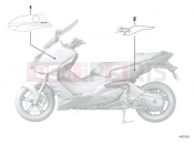 BMW Motorrad BMW 2014 C-Models C 600 Sport (0131, 0132) Emblems for C600 Sport