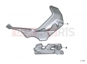 BMW Motorrad BMW 2014 C-Models C 600 Sport (0131, 0132) Kit, acoustic foam, running board, left
