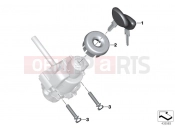 BMW Motorrad BMW 2014 C-Models C 600 Sport (0131, 0132) Ignition key by VIN