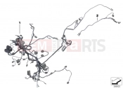 BMW Motorrad BMW 2014 C-Models C 600 Sport (0131, 0132) Main wiring harness