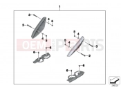 BMW Motorrad BMW 2014 C-Models C 600 Sport (0131, 0132) Impact protrectors