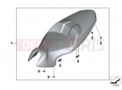 BMW Motorrad BMW 2014 C-Models C 600 Sport (0131, 0132) Saddle, Sport