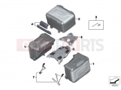 BMW Motorrad BMW 2012 R-Models K5x R 1200 GS (0A01, 0A11) Luggage system R 1200 GS