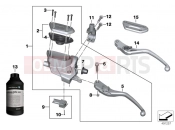 BMW Motorrad BMW 2012 R-Models K5x R 1200 GS (0A01, 0A11) Clutch control assembly