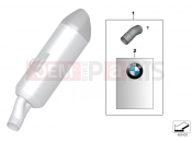BMW Motorrad BMW 2012 R-Models K5x R 1200 GS (0A01, 0A11) Muffler insert