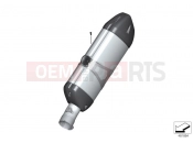 BMW Motorrad BMW 2012 R-Models K5x R 1200 GS (0A01, 0A11) Rear muffler, chrome-plated