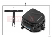 BMW Motorrad BMW 2012 R-Models K5x R 1200 GS (0A01, 0A11) Pocket for rear seat
