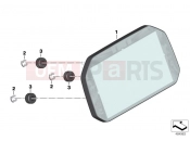 BMW Motorrad BMW 2012 R-Models K5x R 1200 GS Adve. (0A02, 0A12) Instrument cluster / TFT display