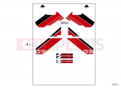 BMW Motorrad BMW 2012 R-Models K5x R 1200 GS Adve. (0A02, 0A12) Sticker set 'GS'