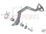 BMW Motorrad BMW 2012 F-Models K7x F 700 GS (0B01, 0B11) Brake pedal