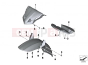 BMW Motorrad BMW 2012 F-Models K7x F 700 GS (0B01, 0B11) Wheel cover, front