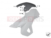 BMW Motorrad BMW 2012 F-Models K7x F 700 GS (0B01, 0B11) Covering center