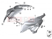 BMW Motorrad BMW 2012 F-Models K7x F 700 GS (0B01, 0B11) Fairing side section