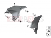 BMW Motorrad BMW 2012 F-Models K7x F 700 GS (0B01, 0B11) Knee pad