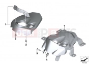 BMW Motorrad BMW 2012 F-Models K7x F 700 GS (0B01, 0B11) Trim ignition steering lock
