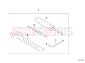 BMW Motorrad BMW 2012 F-Models K7x F 700 GS (0B01, 0B11) Car tool