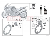 BMW Motorrad BMW 2012 F-Models K7x F 800 GT (0B03, 0B13) Brake service