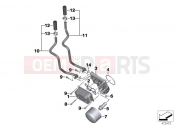 BMW Motorrad BMW 2012 F-Models K7x F 800 GT (0B03, 0B13) Heat exchanger/Leads