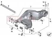 BMW Motorrad BMW 2012 F-Models K7x F 800 GT (0B03, 0B13) Rear wheel swinging arm