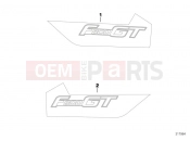 BMW Motorrad BMW 2012 F-Models K7x F 800 GT (0B03, 0B13) Emblem for F800GT