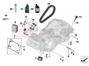 BMW Motorrad BMW 2012 C-Models C 600 Sport (0131, 0132) Engine oil / maintenance service