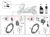 BMW Motorrad BMW 2012 C-Models C 600 Sport (0131, 0132) Brake service