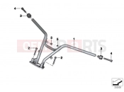 BMW Motorrad BMW 2012 C-Models C 600 Sport (0131, 0132) Handlebar