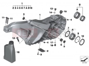 BMW Motorrad BMW 2012 C-Models C 600 Sport (0131, 0132) Rear wheel swinging arm