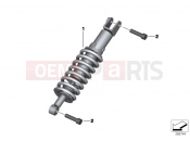 BMW Motorrad BMW 2012 C-Models C 600 Sport (0131, 0132) Spring strut, rear