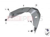 BMW Motorrad BMW 2012 C-Models C 600 Sport (0131, 0132) Rear trim panel, center