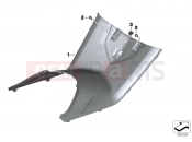BMW Motorrad BMW 2012 C-Models C 600 Sport (0131, 0132) Center cover