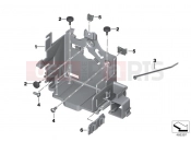 BMW Motorrad BMW 2012 C-Models C 600 Sport (0131, 0132) Battery tray