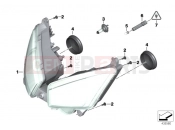 BMW Motorrad BMW 2012 C-Models C 600 Sport (0131, 0132) Headlight