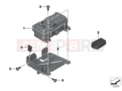 BMW Motorrad BMW 2012 C-Models C 600 Sport (0131, 0132) Control module for RDC - DWA/RDC