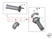 BMW Motorrad BMW 2012 C-Models C 600 Sport (0131, 0132) Heated handlebar grips