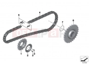 BMW Motorrad BMW 2012 C-Models C 650 GT (0133, 0134) Chain drive